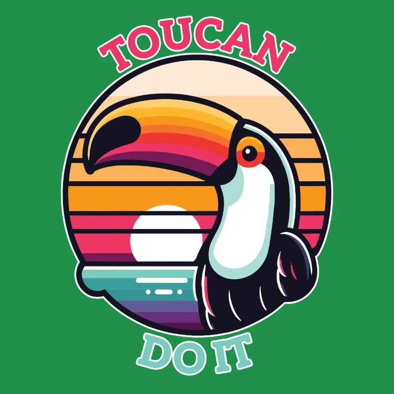 Toucan Do It - Funny Toucan Pun