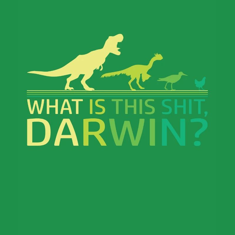 Drôle d’évolution Dino dinosaure Darwin T-Rex