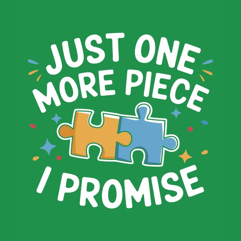 Nur noch ein Teil, ich verspreche ein lustiges Puzzle
