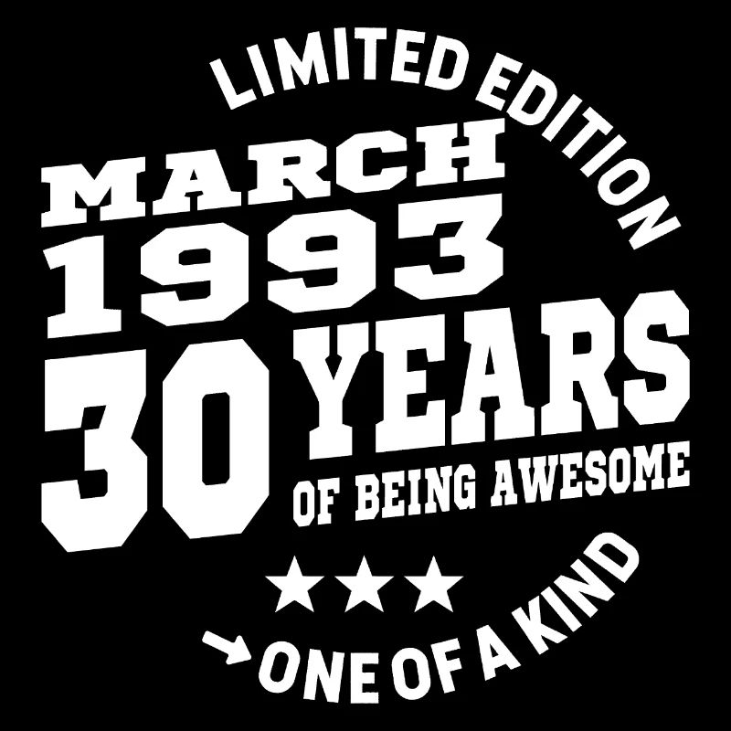 30 years old - Awesome since march 1993