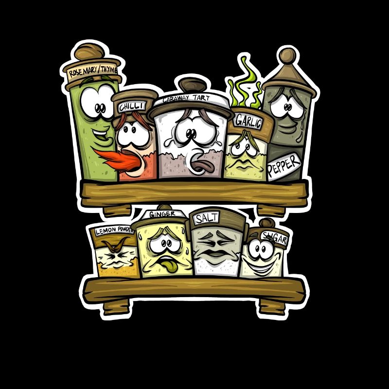 Cuisine Cuisine Spice Rack Spice Lover Cuisinier Chef