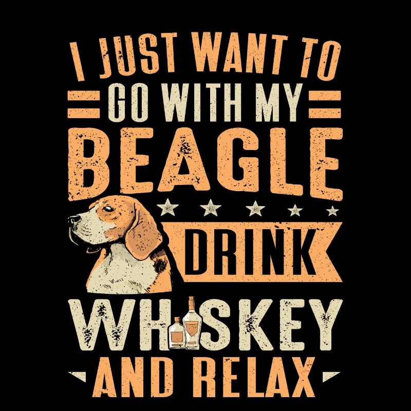 Propriétaire de chien Beagle Je veux juste aller avec mon Beagle