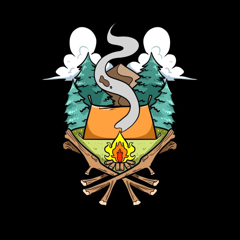 Camper Campsite Camp Camping