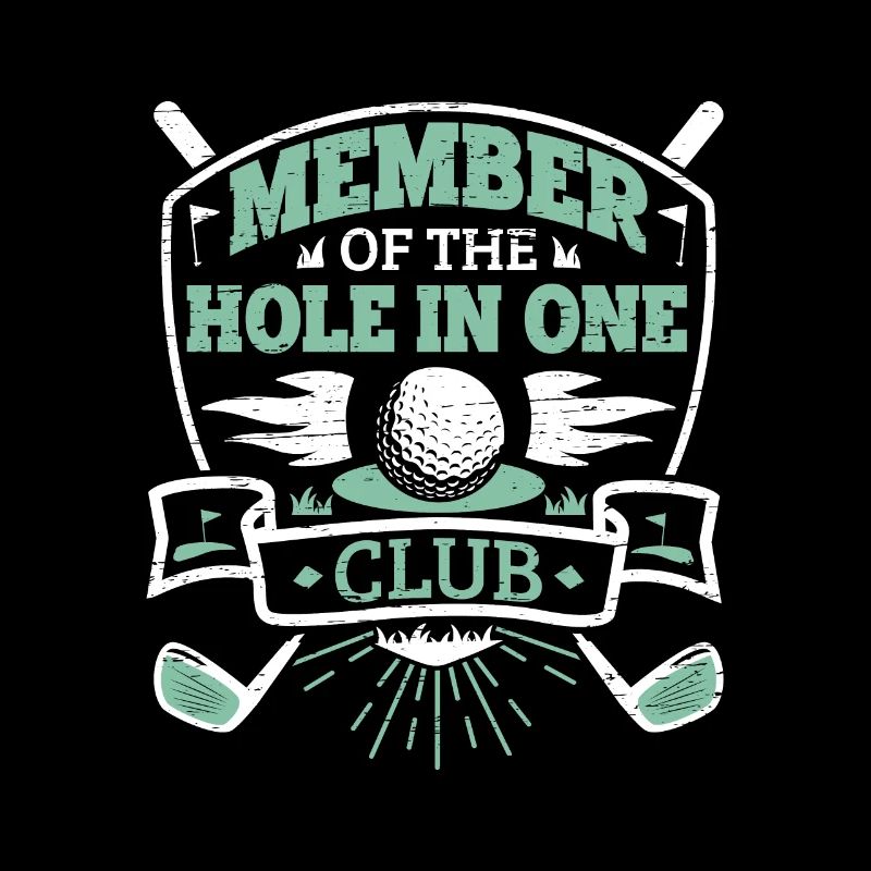 Joueur de golf membre du Hole in One Golf