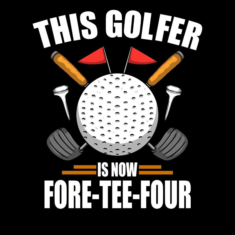 Chemises de golf d’anniversaire pour hommes 44th ans de golf