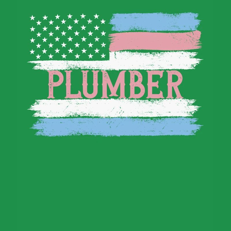 US Pride Heating Engineer Pipe Fitter Gift Idea