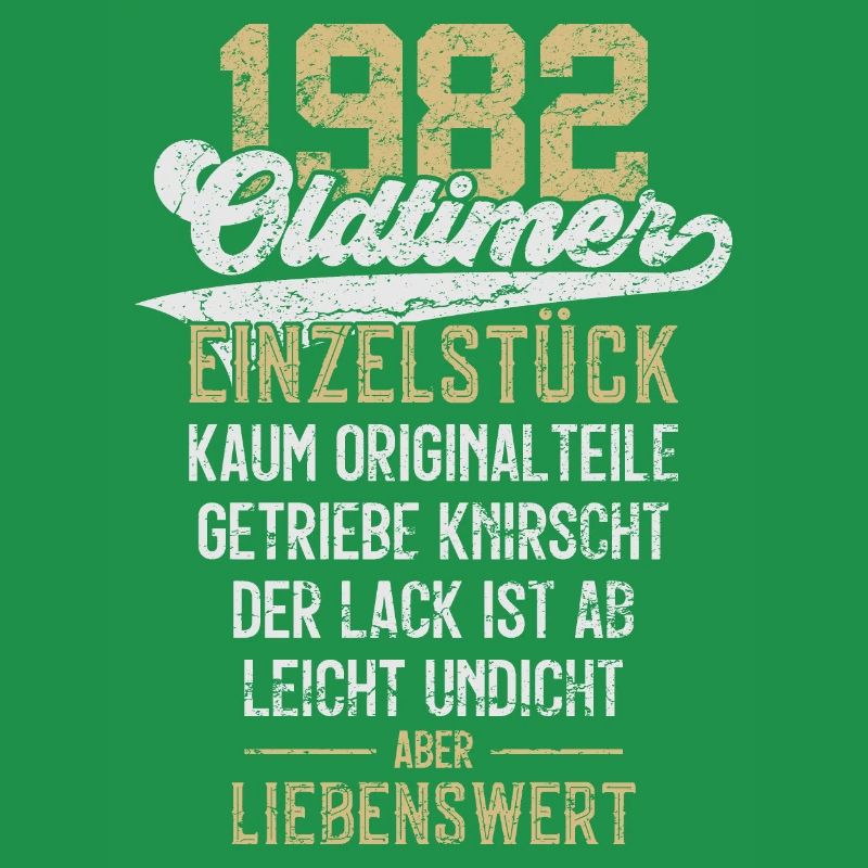 LUSTIG 44. GEBURTSTAG OLDTIMER 1982 EINZELSTÜCK