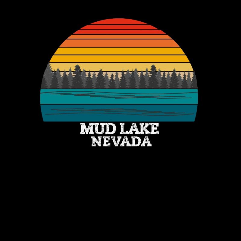 Lac de boue Nevada