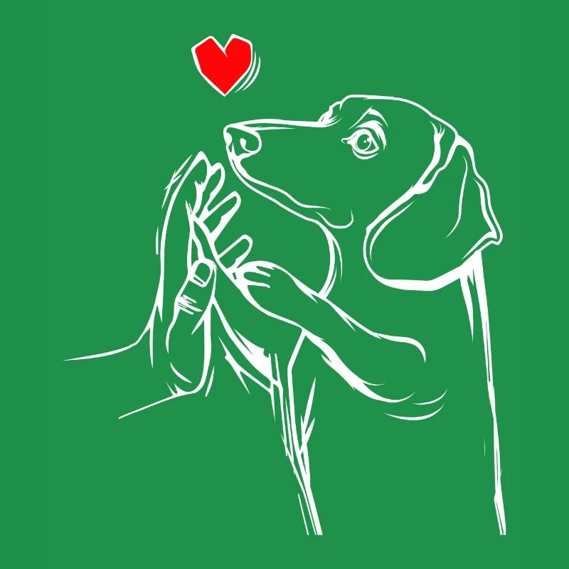 Dackel Liebe Hundehalter Geschenkidee