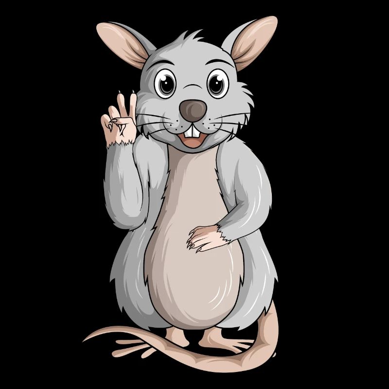 Ratten Hausratten Ratte Damen Kinder Mädchen