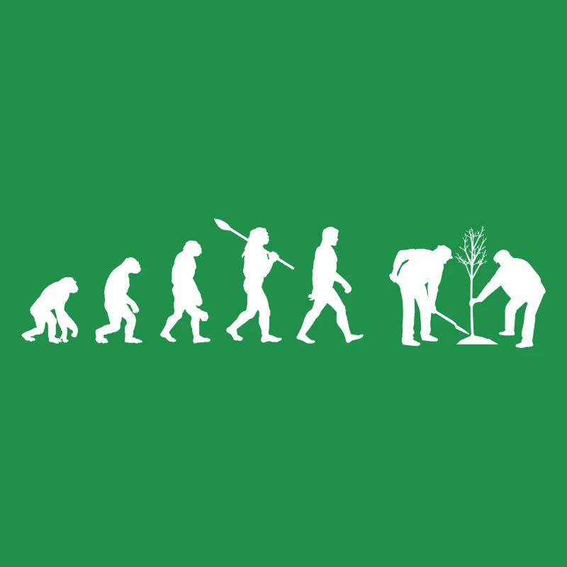 Zwei Förster - Evolution des Menschen / Darwin