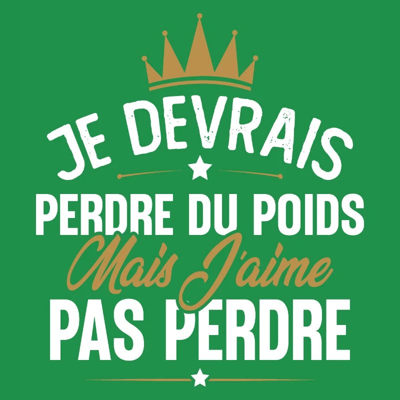 Je devrais perdre du poids mais j'aime pas perdre