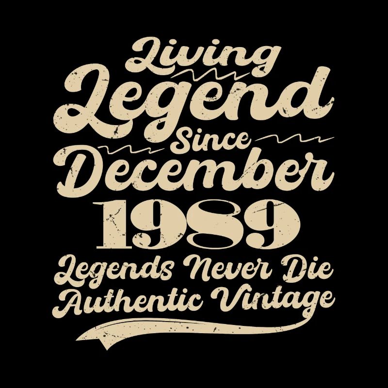 Es war einmal eine Legende. Dezember 1989 Geburts