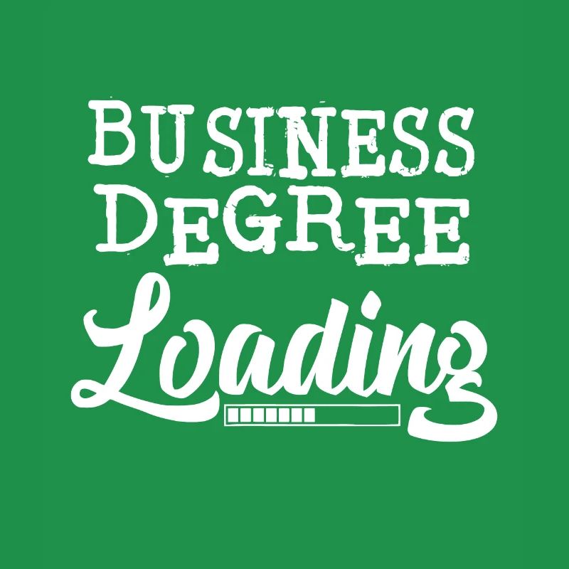 BUSINESS-Abschluss Loading College-Absolvent