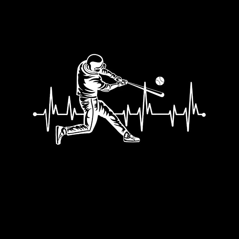 Baseball Heartbeat - Funny Baseball