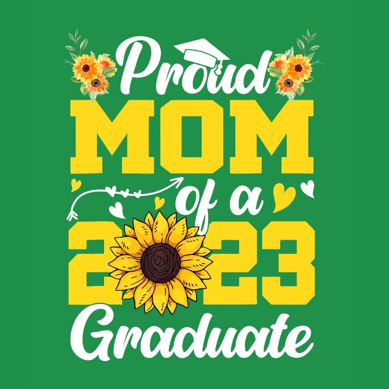 Stolze Mutter eines Jahrgangsabschlusses 2023