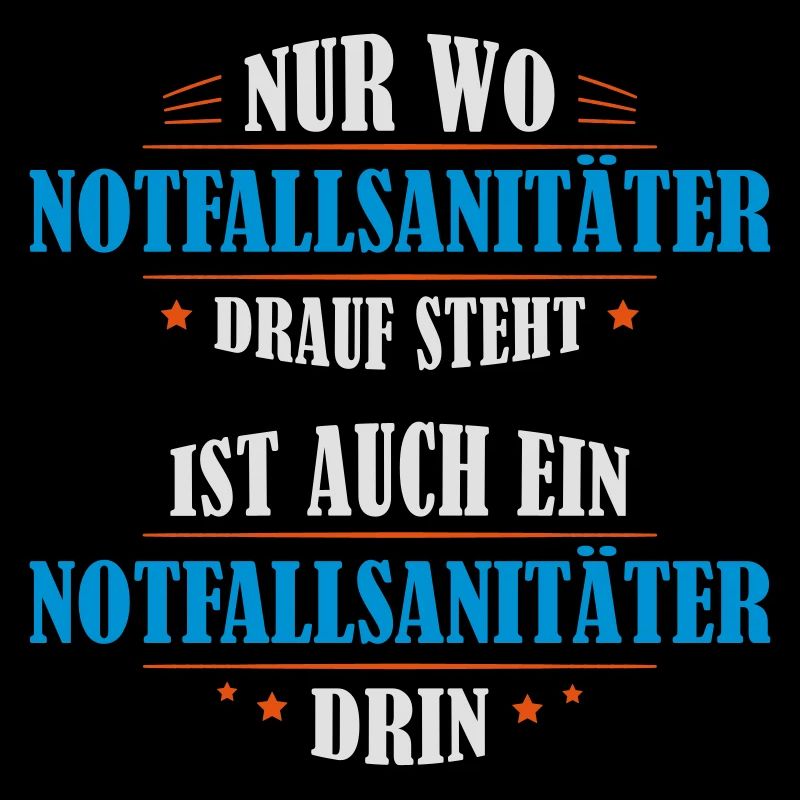 Notfallsanitäter Beruf Geschenk