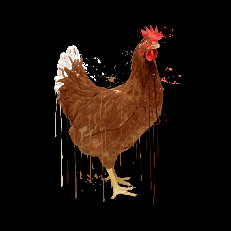 Gouttes de poulet
