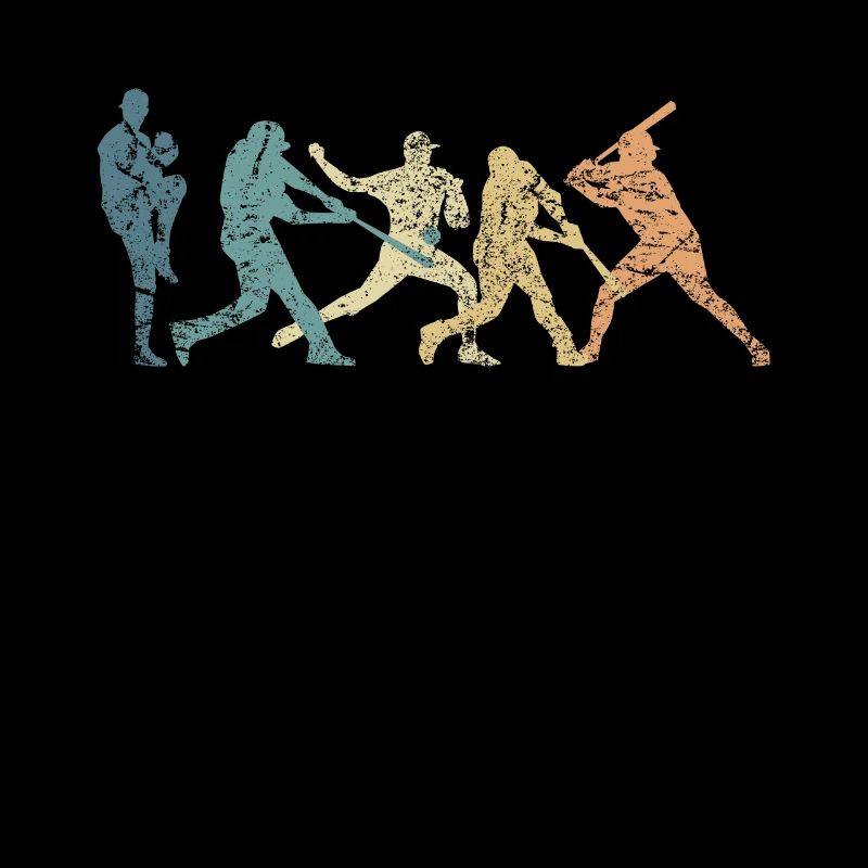 Baseball Retro Evolution Cool and Fun