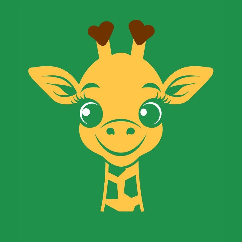 Kopf der Giraffe
