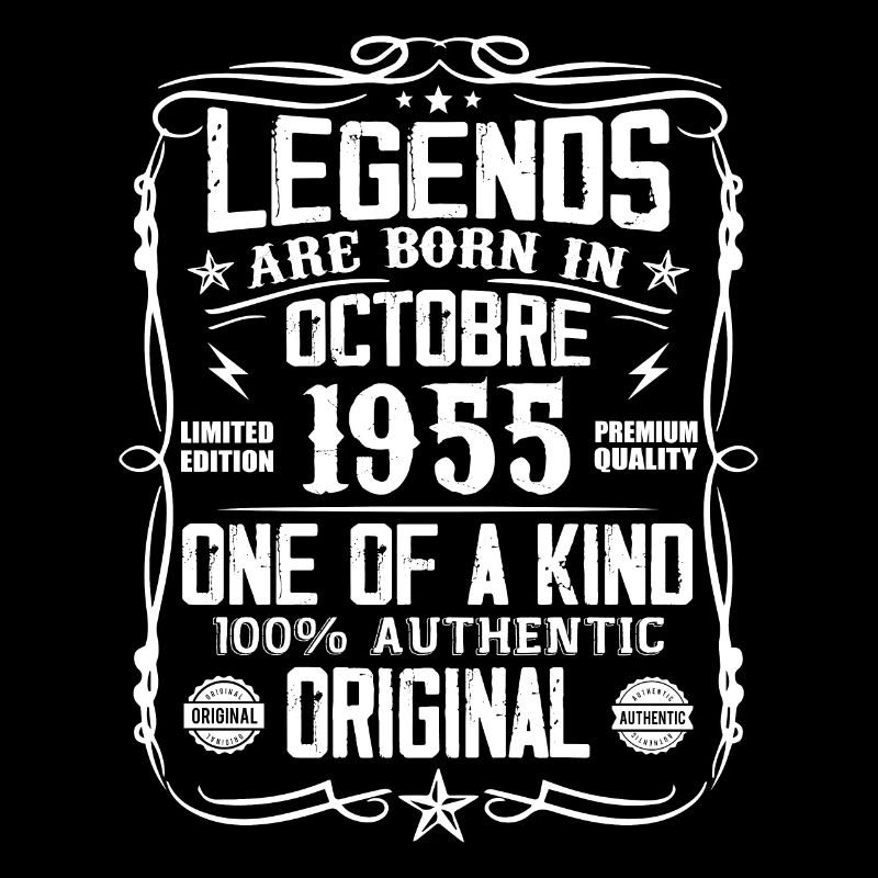 October 1955 Legends were born in October 1955