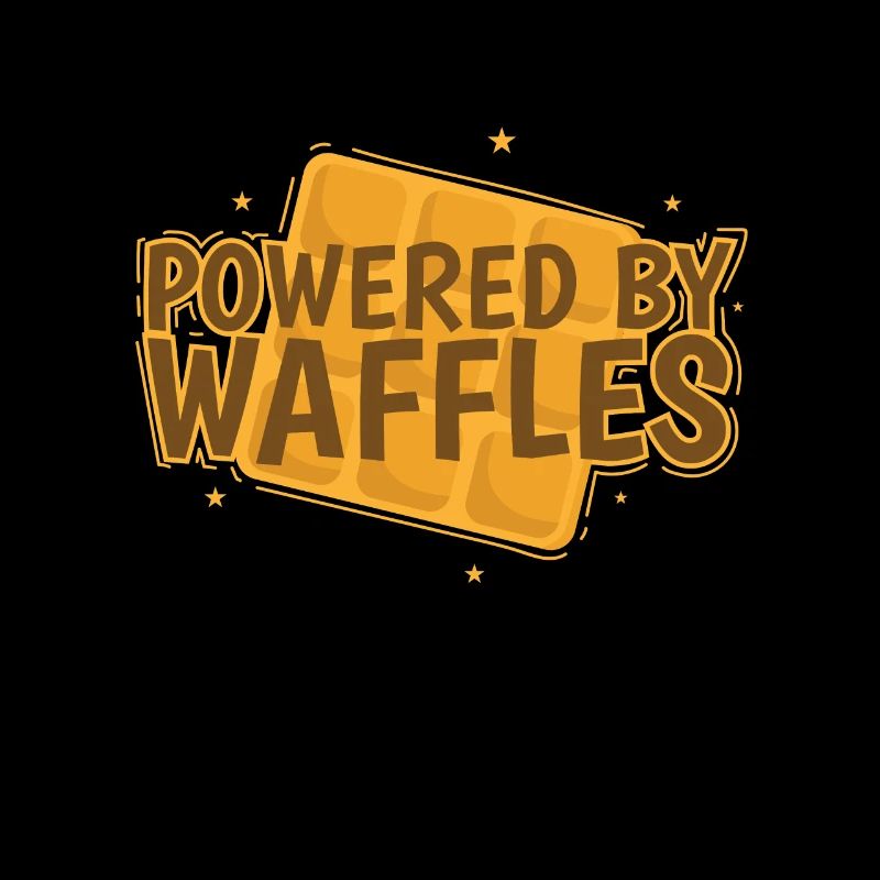 Powered by Waffles Dough Pastry Snack