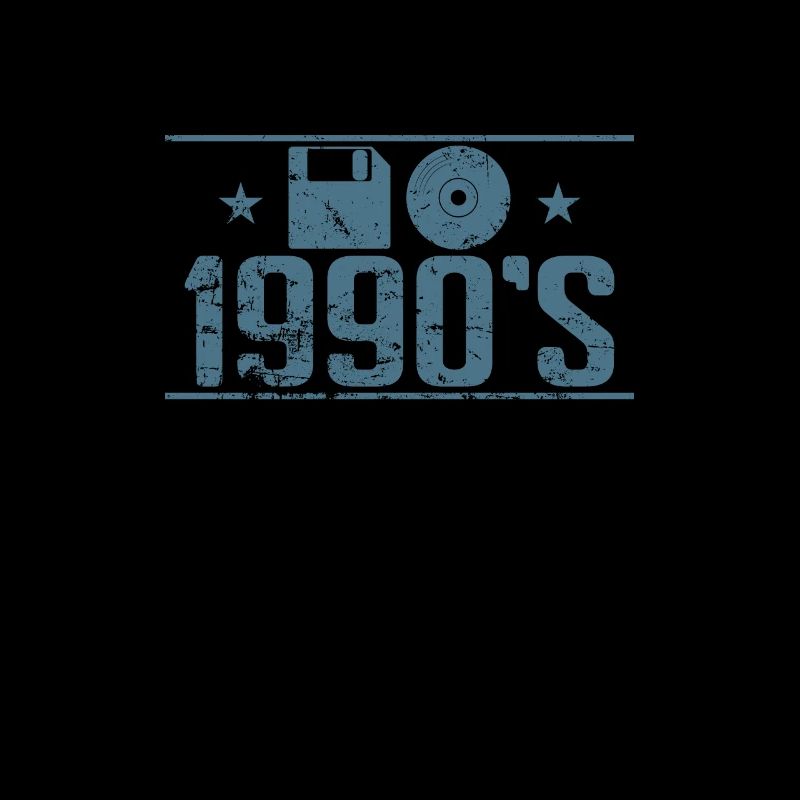 Floppy disk and CD 1990's retro memory module