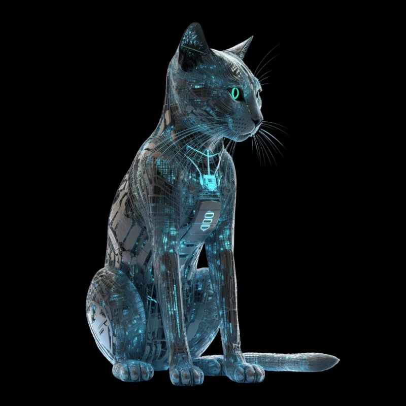 Doux chat cyber