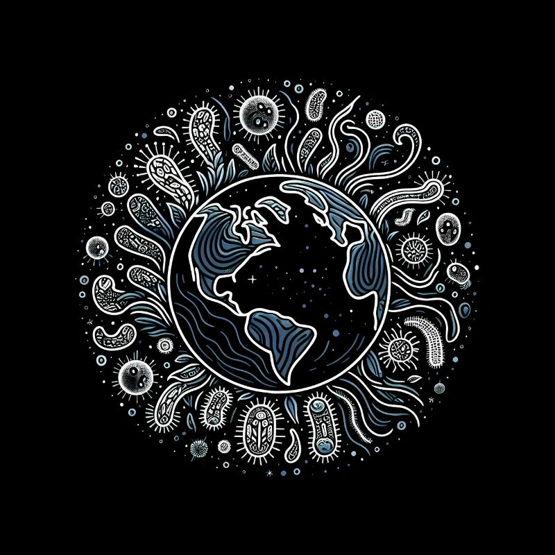 Microbes and Earth Art