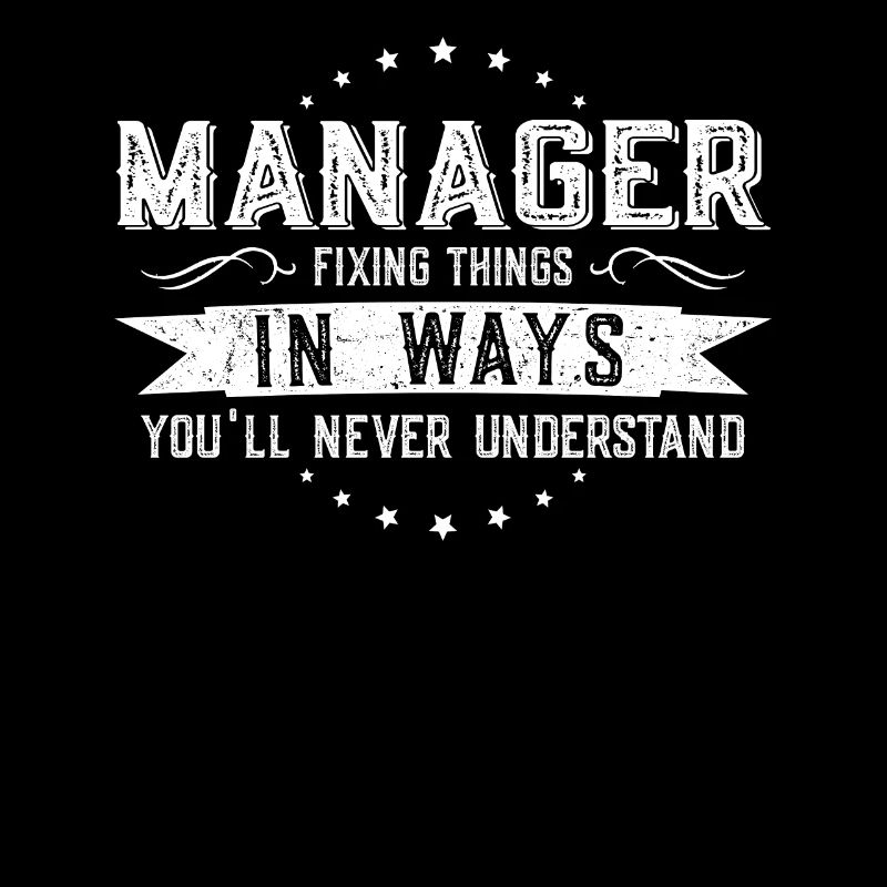 Manager Colleagues Gift Profession Saying Funny