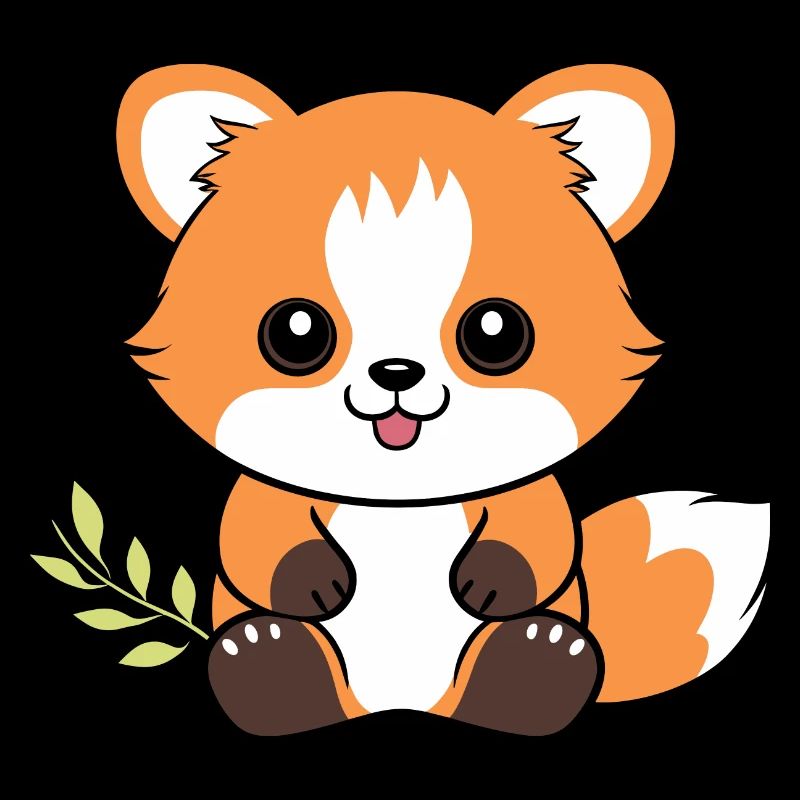 Fox Love Little Red Panda
