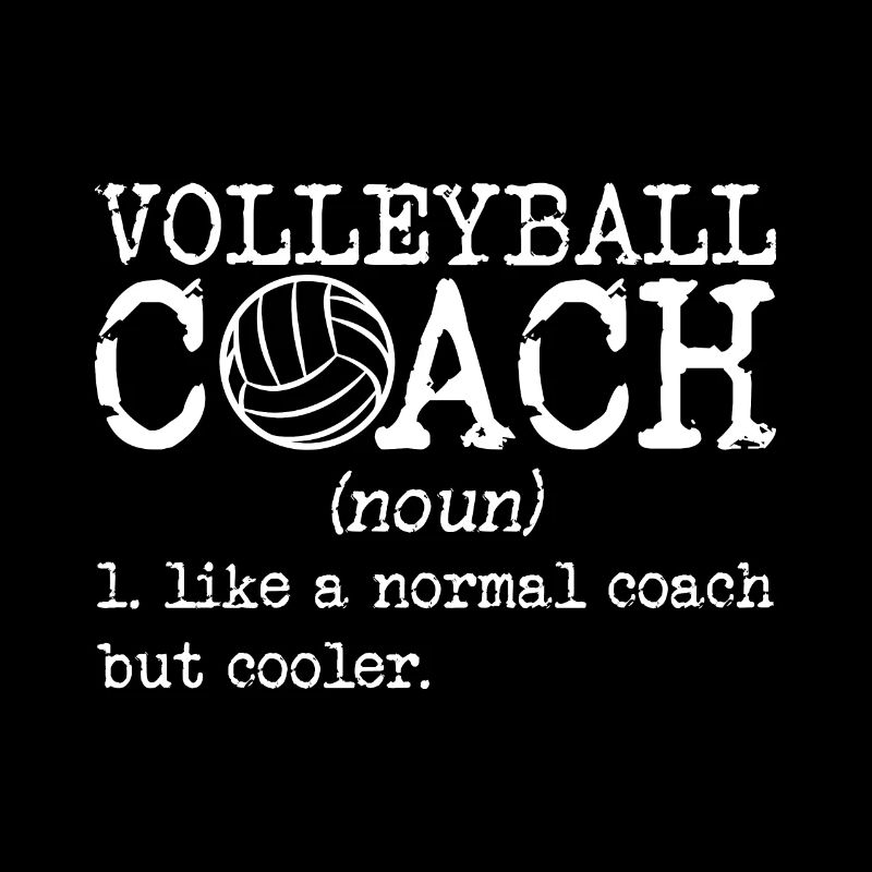 Volleyball coach definition