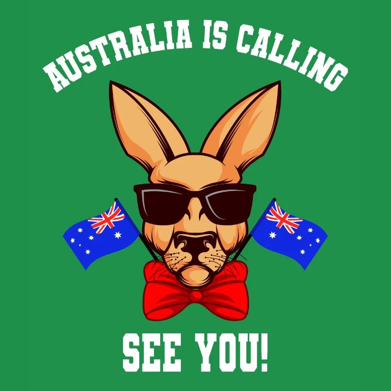 Australien is calling Abschiedsgeschenk Backpacker