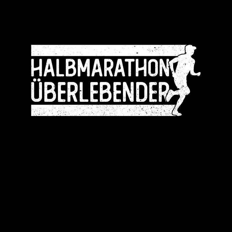 Halbmarathon Überlebender - Halbmarathon Läufer