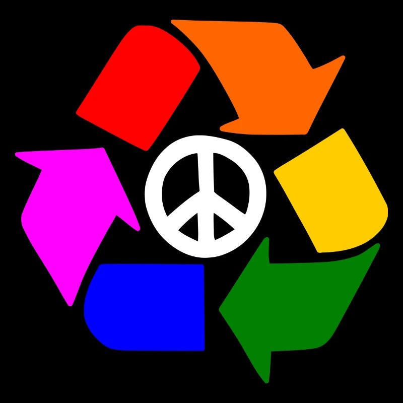 Peace lgbt zeichen - Peacezeichen