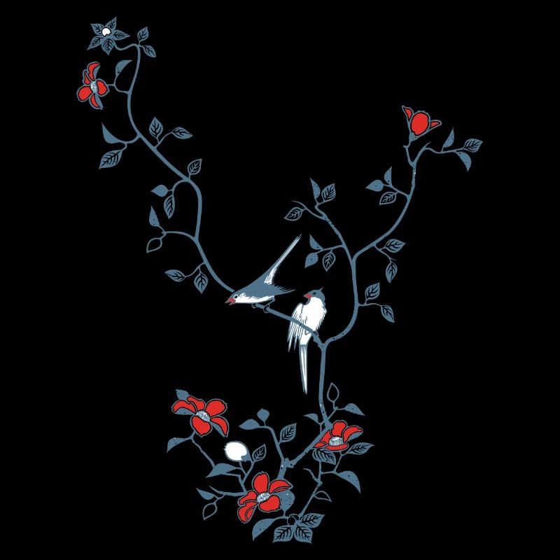Birds And Magnolia II