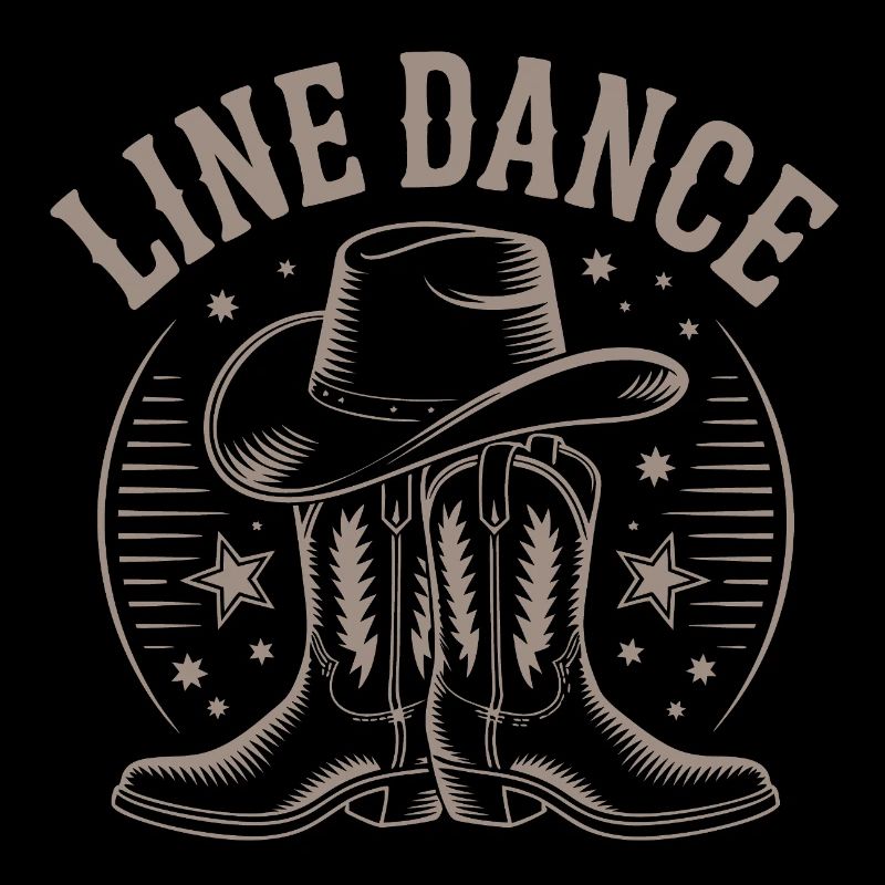Line Dance mein Hobby. Cooles Linedance Design