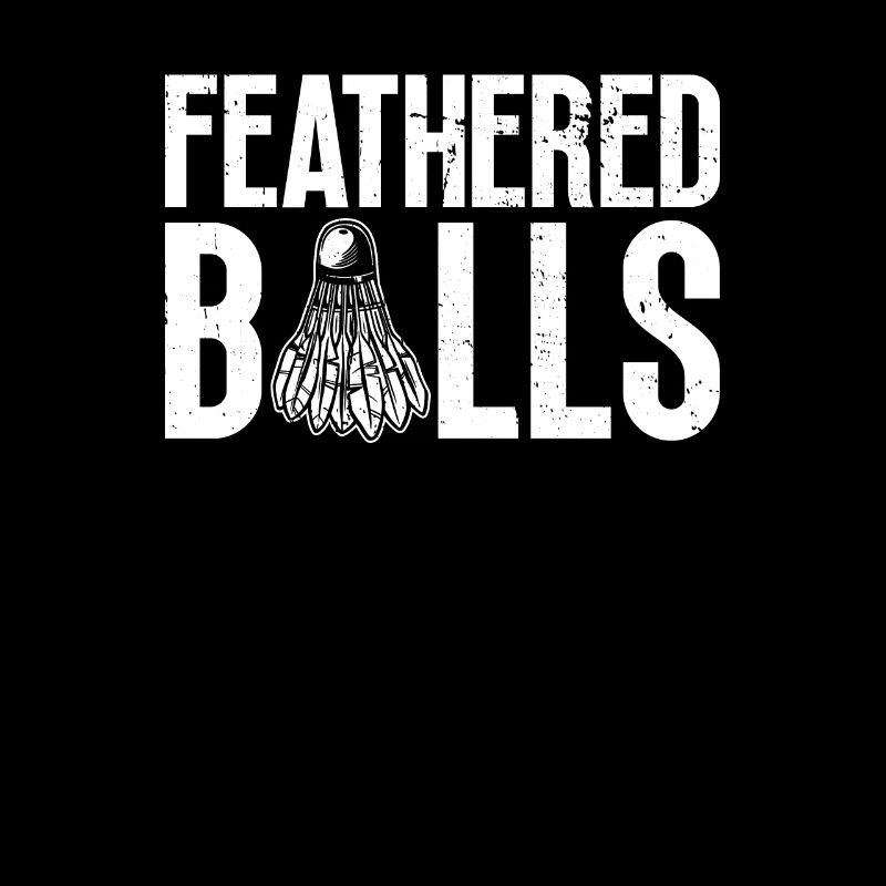 Feathered Balls - Funny Badminton