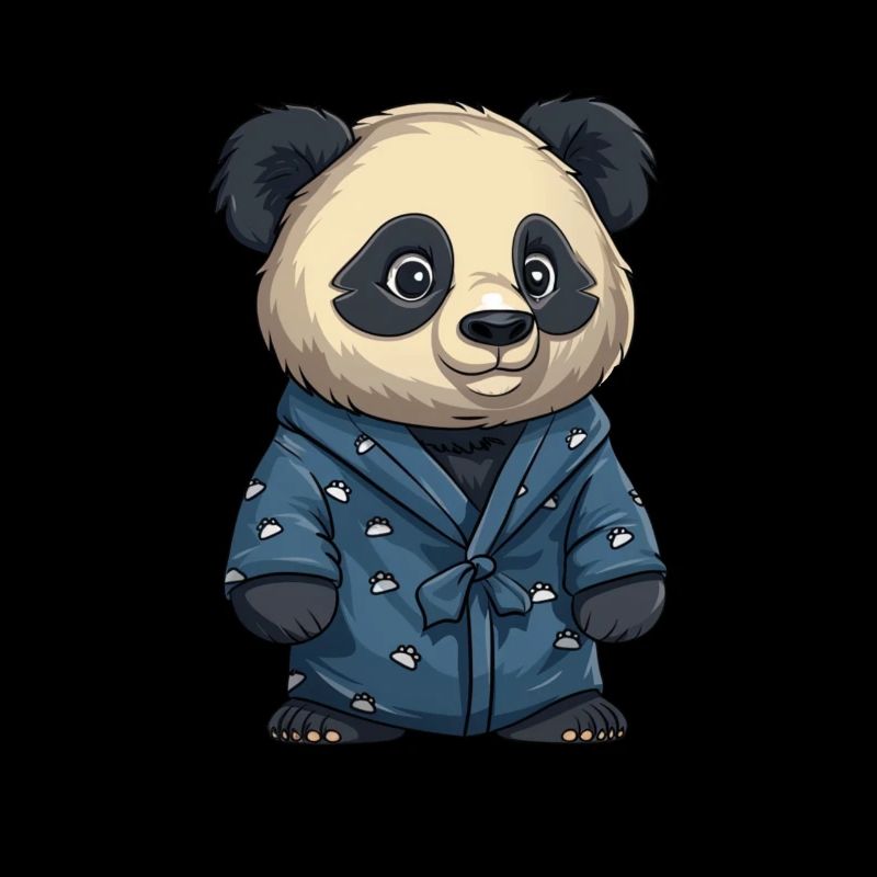 Panda Bear Pyjama Panda Géant Japonais
