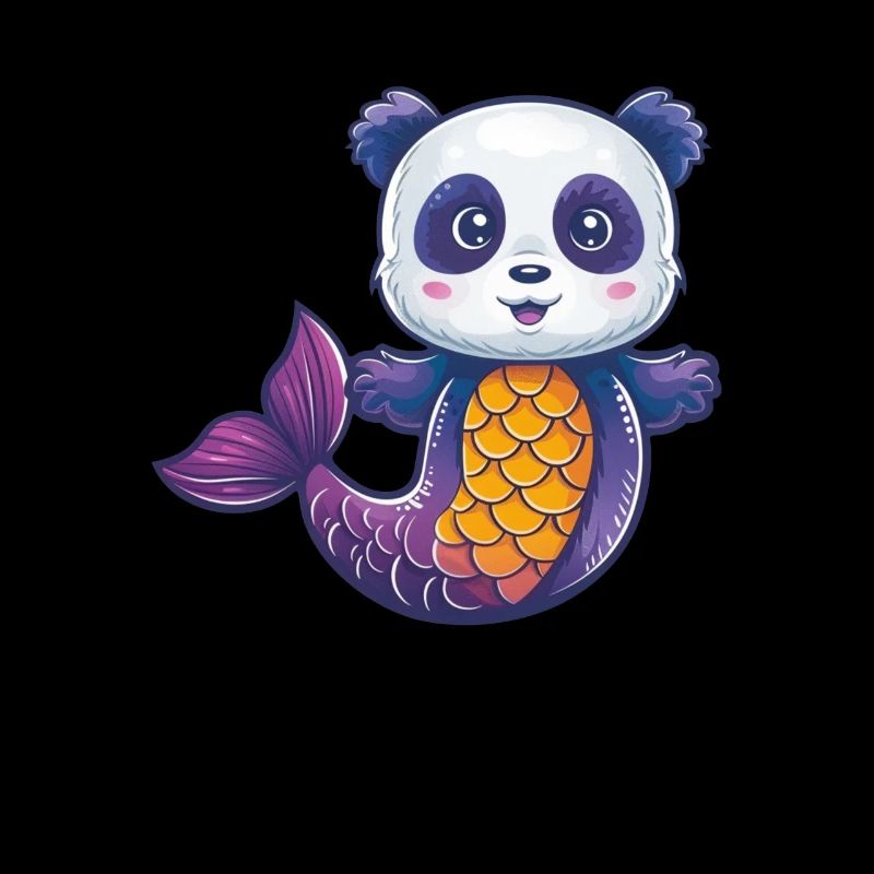 Panda Ours Sirène Panda géant japonais