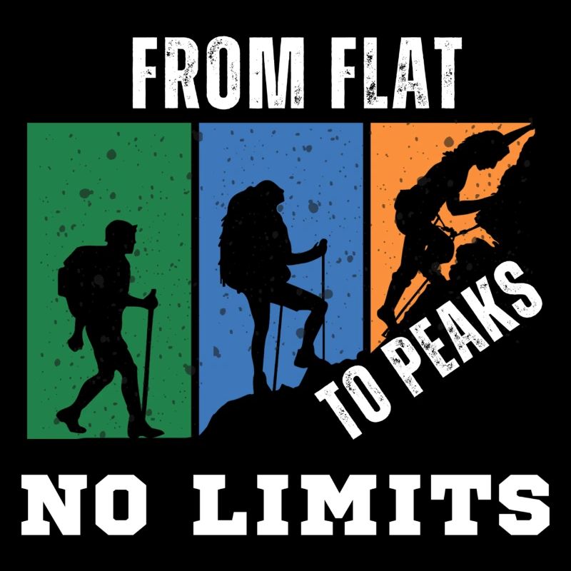 From flat to peaks - no limits