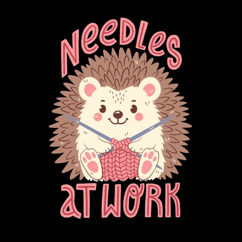 Needles at work