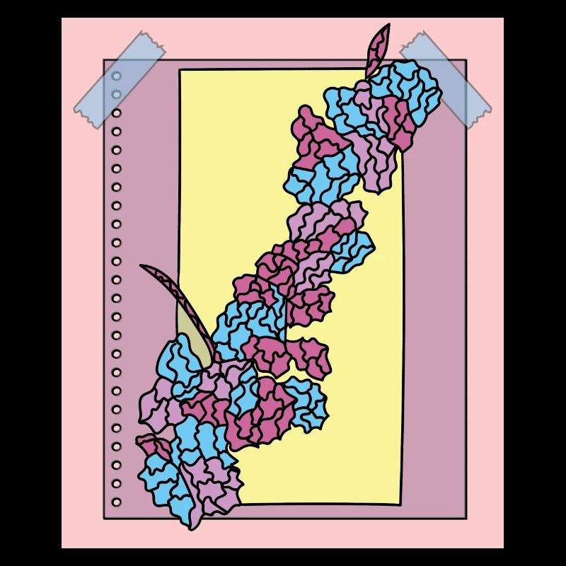 Vintage Fleurs Colorées