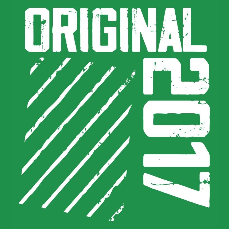 Original 2017 7th Anniversary Retro Gift