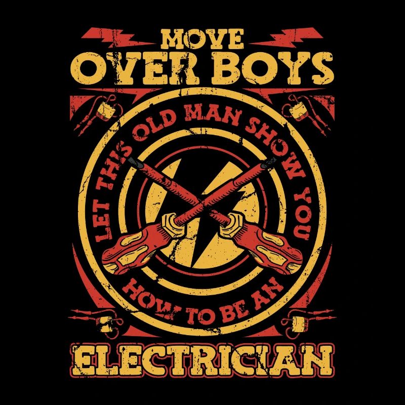 Electrician Electronics Technician Craftsman Profession Saying