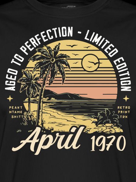 55 års fødselsdag Klassisk Bil April Vintage 1970 April