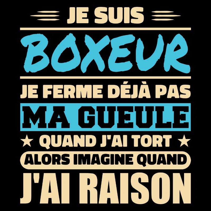 Ich bin Boxer Humor Boxen Boxer Geschenk