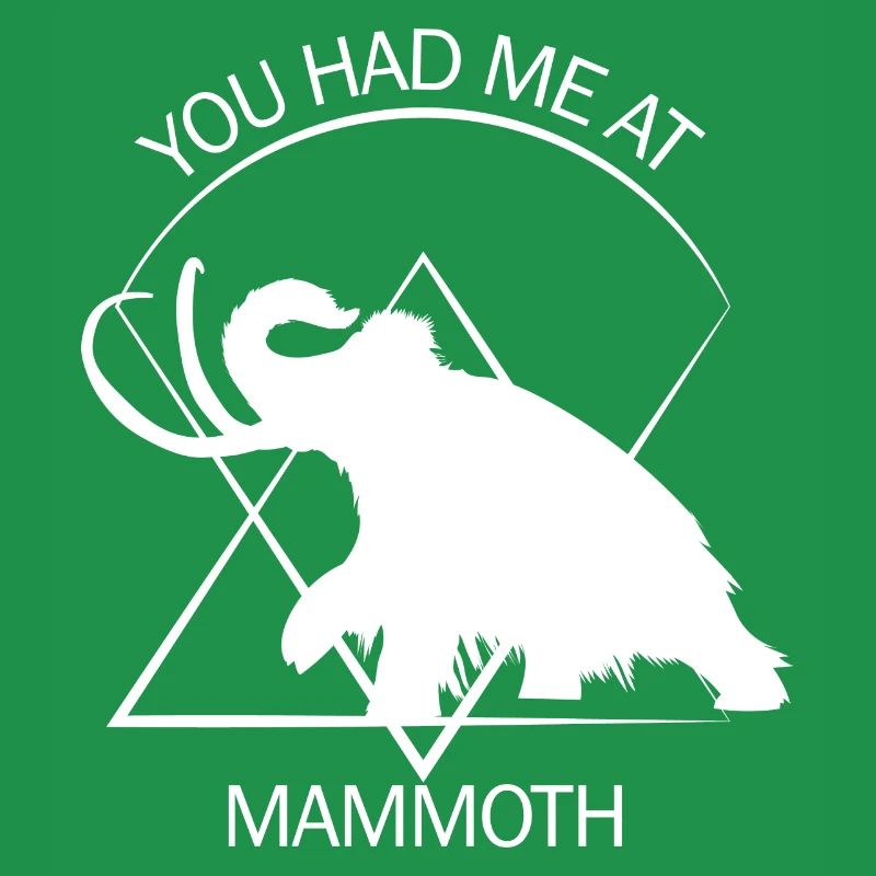 Lustiges Mammut Steinzeit Eiszeit Design Urzeit