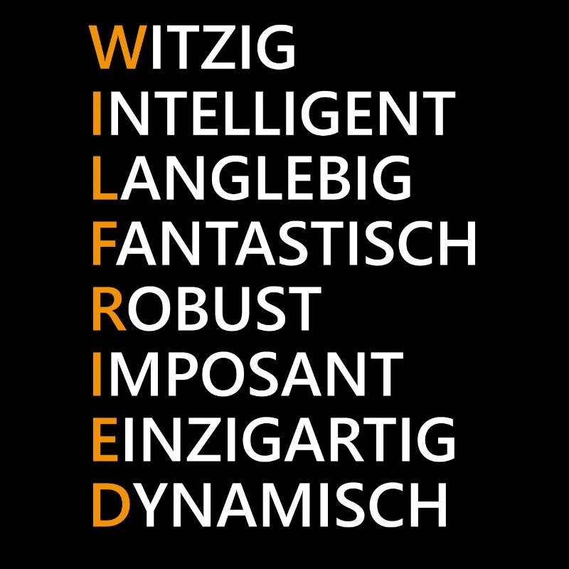 Wilfried Name Geschenk