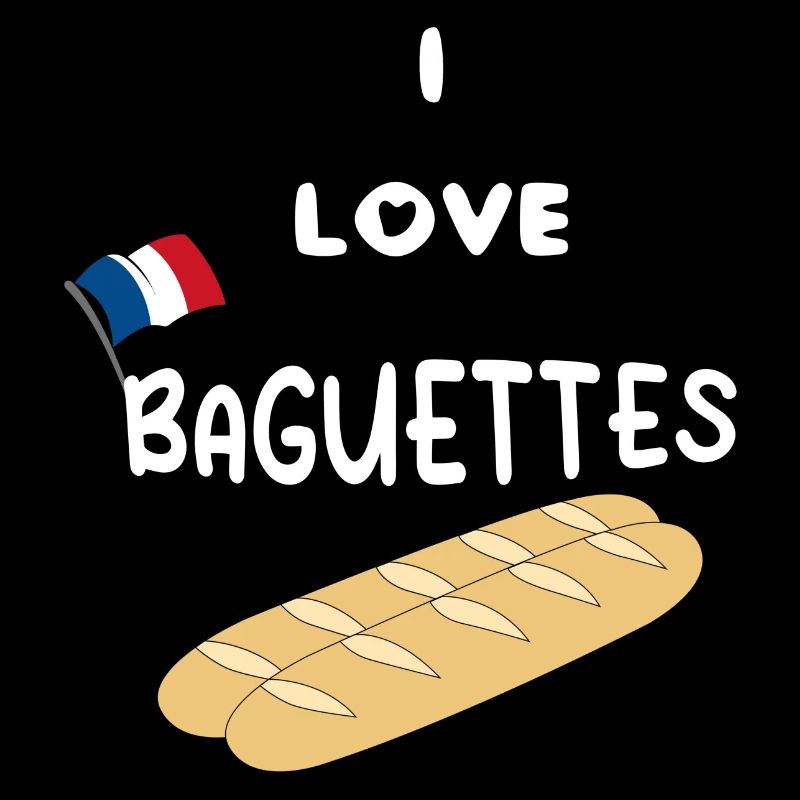 baguette bread humor gift